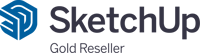 SketchUp-Reseller-Logo-RGB_Primary-Horizontal-Gold-color